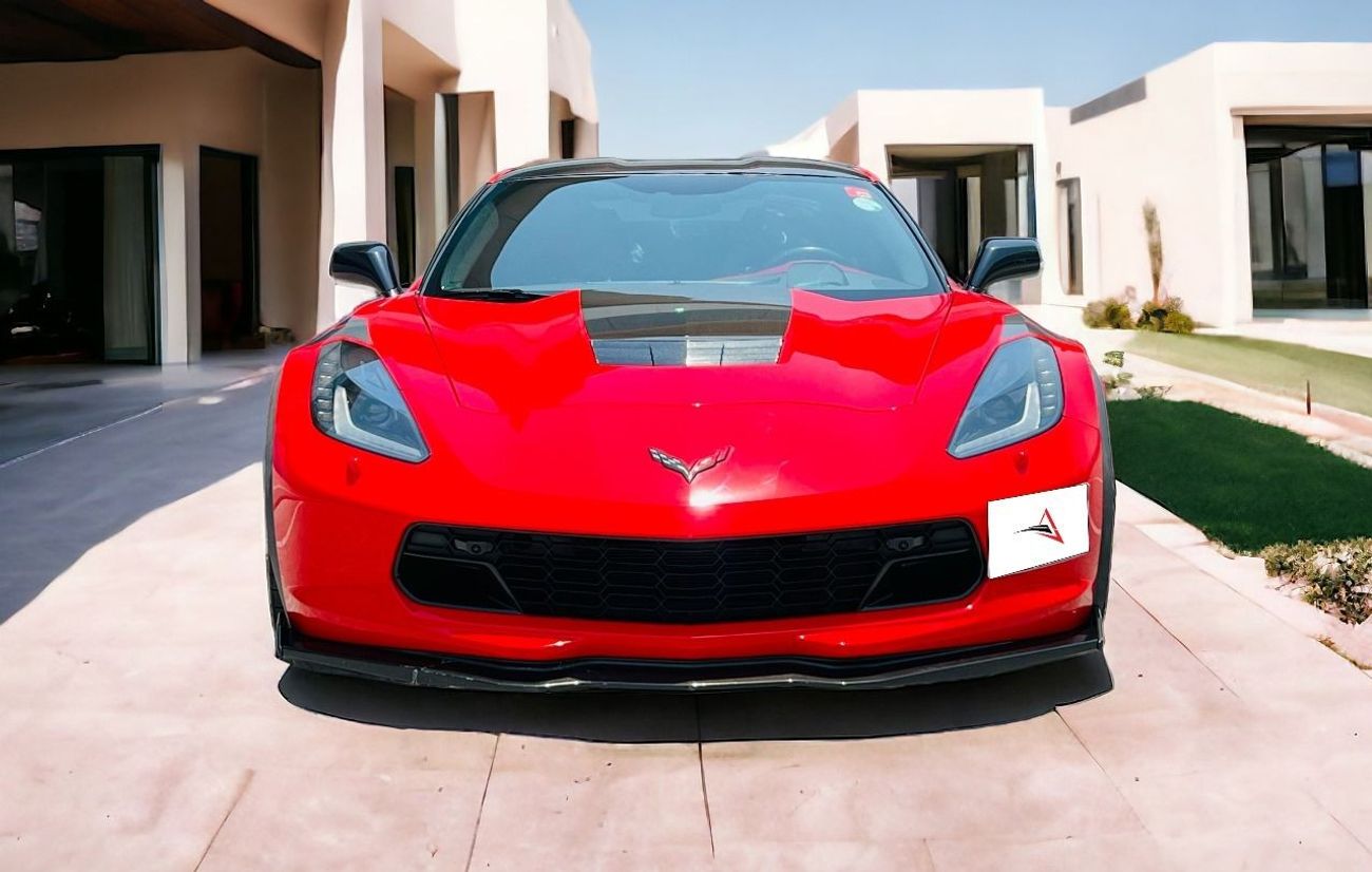 Chevrolet Corvette Grand Sport AED 4430 PM | CORVETTE C7 GRAND COUPE 2017 | GCC | TOP RANGE | LADY DRIVEN