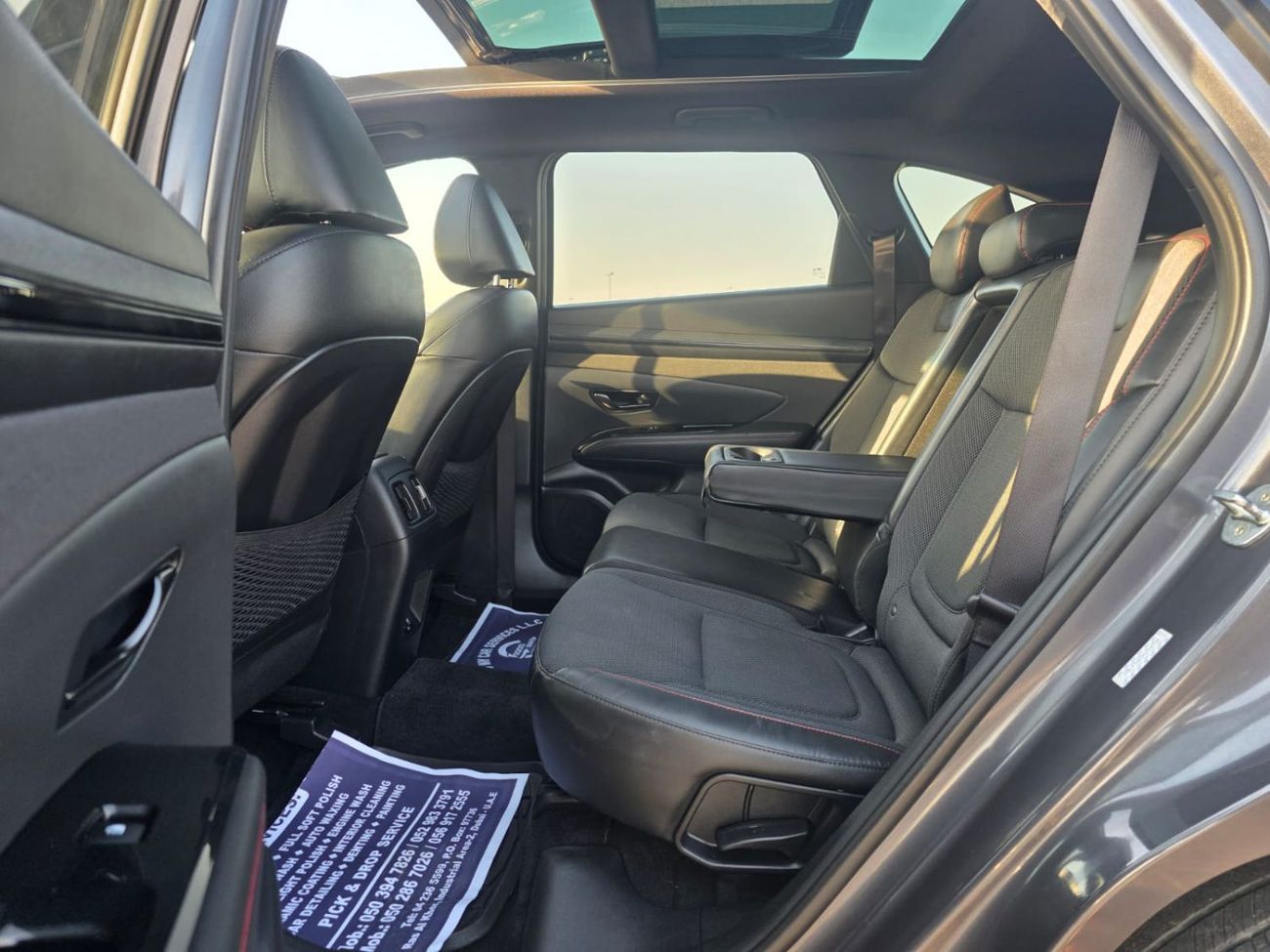 Hyundai Tucson 2023 Hyundai Tucson N line sport Edition 2.5L V4 - Panoramic Roof, original leather seats, Push butt