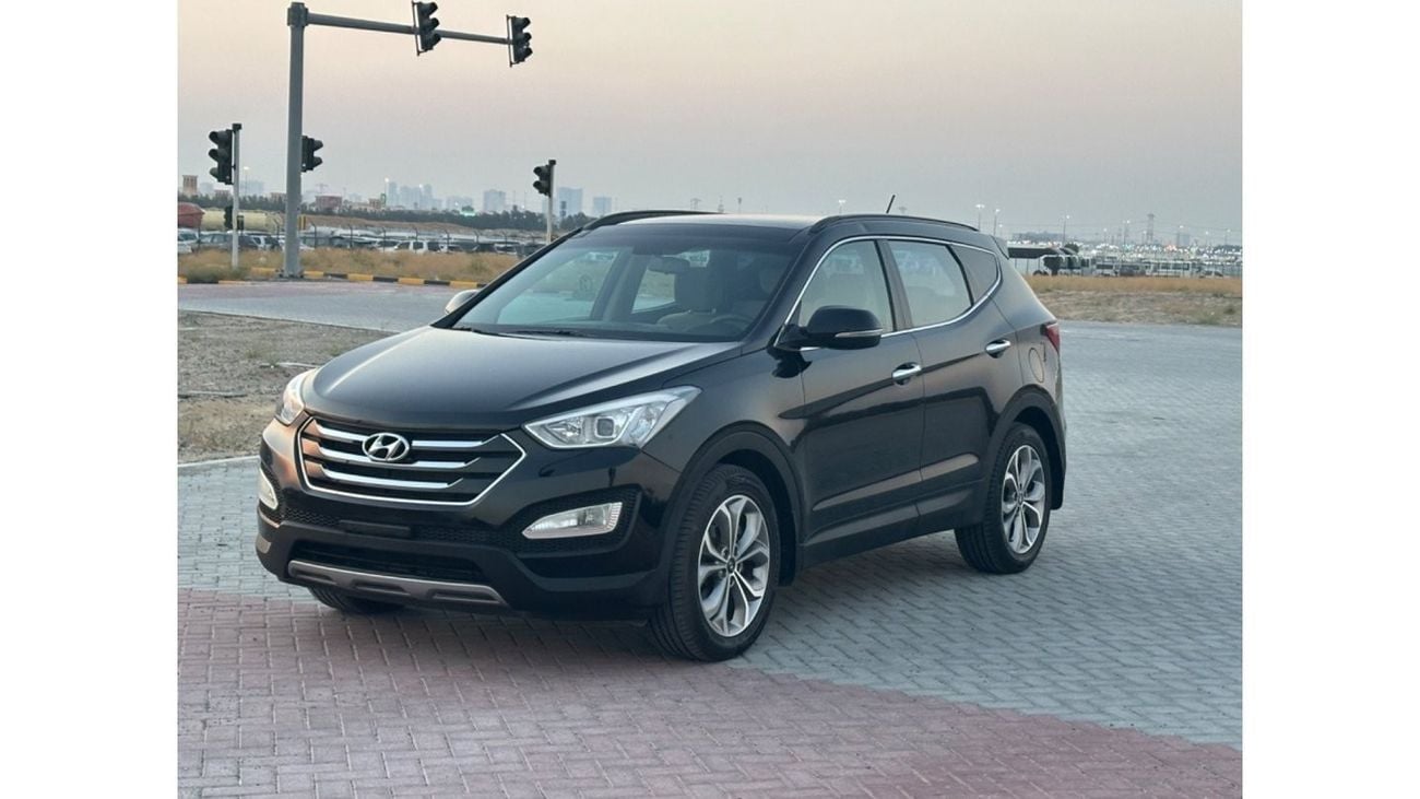 هيونداي سانتا في GLS موديل 2015 خليجي فل مواصفات بانوراما وكراسي جلد ومثبت سرعه