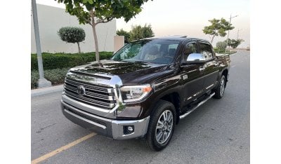 Toyota Tundra Tundra pickup model 2018, customs papers, edition number one