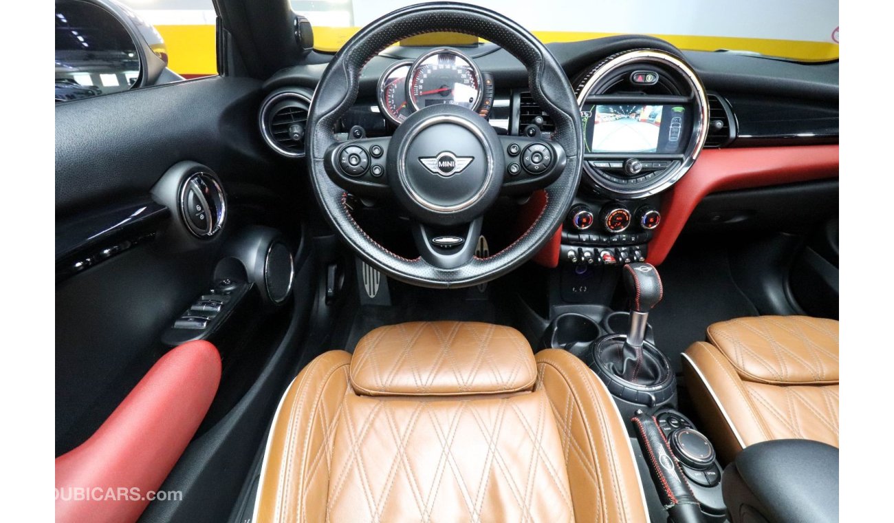 Mini John Cooper Works Cabrio Mini Cooper JCW Convertible 2018 GCC under Agency Warranty with Flexible Down-Payment