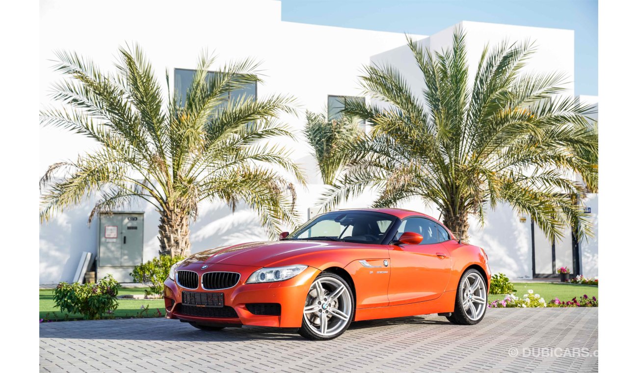 BMW Z4 28i M Kit - Full Agency History - AED 1,743 Per Month - 0% DP