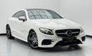 Mercedes-Benz E300 Coupe 2020 Mercedes-Benz E300, Mercedes Service History, 1 Year Warranty, GCC