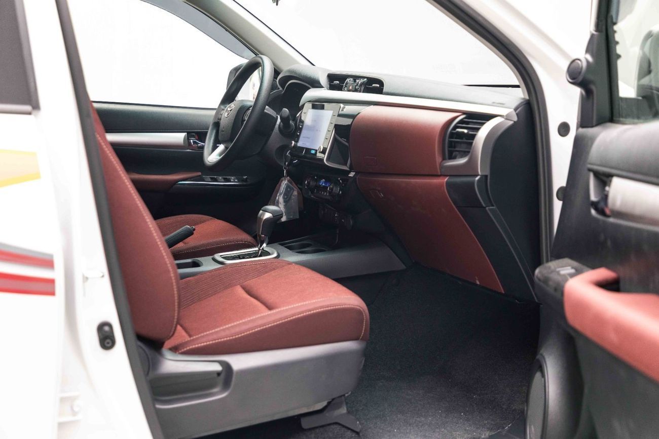 Toyota Hilux HI 2.7L - Platinum White Pearl Inside Maroon | Export Only