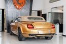Bentley Continental GT Bentley Continental GT Supersports Convertible | 2011 | GCC