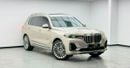 BMW X7 50i PURE EXCELLENCE 2019 BMW X7 xDrive50i, Warranty, Full Service History, 7 Seater, Excellent Condition, GCC