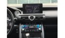 Lexus IS300 Premier 2021 American model, 4 cylinders, running 21000 km