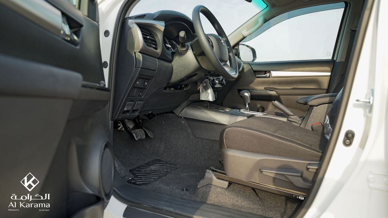 Toyota Hilux GLX 2.4L | Automatic Transmission - Bed Liner - 4x4 - Rear Camera | GCC