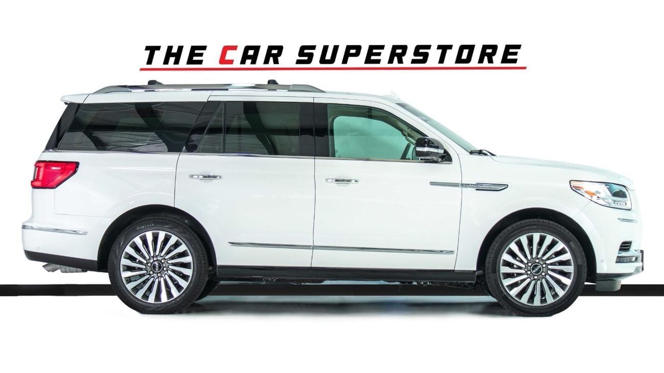 Lincoln Navigator Reserve 3.5L GCC-7 Seats-Al Tayer Warranty and Service Contract Until 05/2026-22 Inch