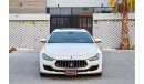 Maserati Ghibli | 3,114 P.M | 0% Downpayment | Perfect Condition