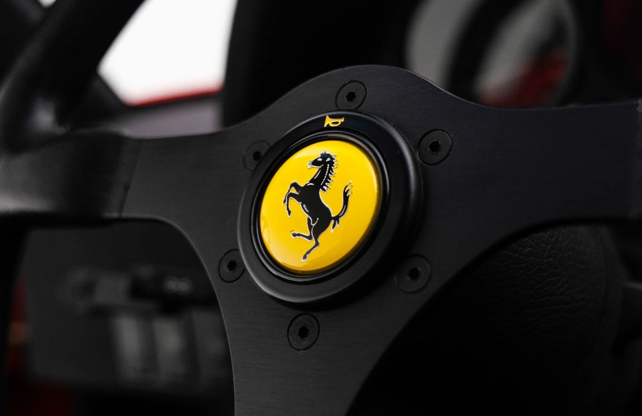 Ferrari F40 2.9L V-8 Twin-Turbocharged Engine