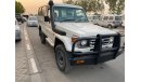 Toyota Land Cruiser Hard Top diesel white color 4.2L year 2001 3 doors