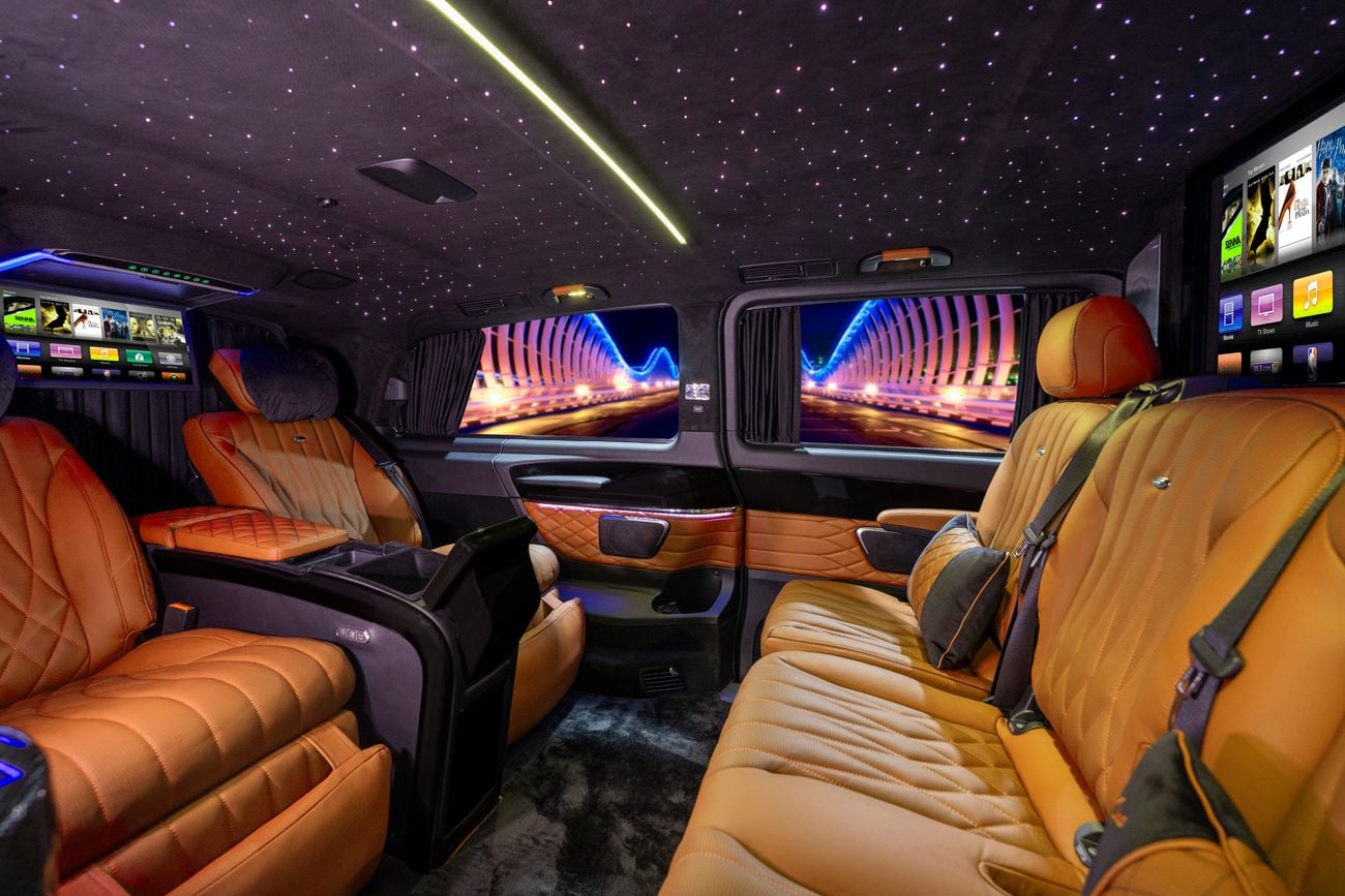 Mercedes-Benz V 250 2023 VIP MERCEDES GCC V250 - 2 Years Warranty by VLINE Design Factory DUBAI (5479)