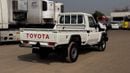 تويوتا لاند كروزر بيك آب Toyota landcruise pickup single cab 2018Model upgrade 2024 Model 4.2 1HZ v6 Engine Colour white Tran