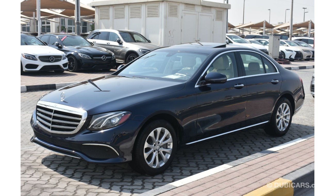 مرسيدس بنز E300 MERCEDES E 300 2017 BLUE