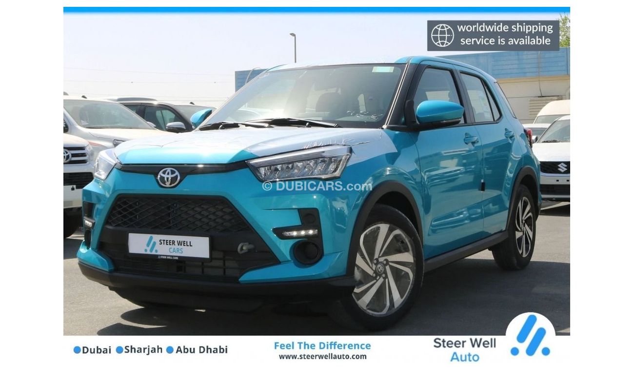 Toyota Raize 2023 | 1.0L G 3CYL TURBO - WITH REAR CAMERA AND PARKING SENSORS WITH GCC SPECS EXPORT ONLY