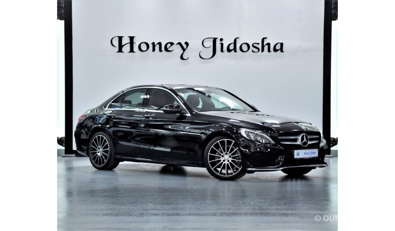 Mercedes-Benz C200 EXCELLENT DEAL for our Mercedes Benz C200 ( 2017 Model ) in Black Color GCC Specs