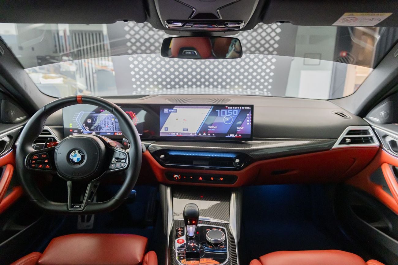 BMW M4 BMW M4 COMPETITION | COUPE | GCC | 5 YEARS WARRANTY | SERVICE CONTRACT | FULL CARBON FIBER 2025