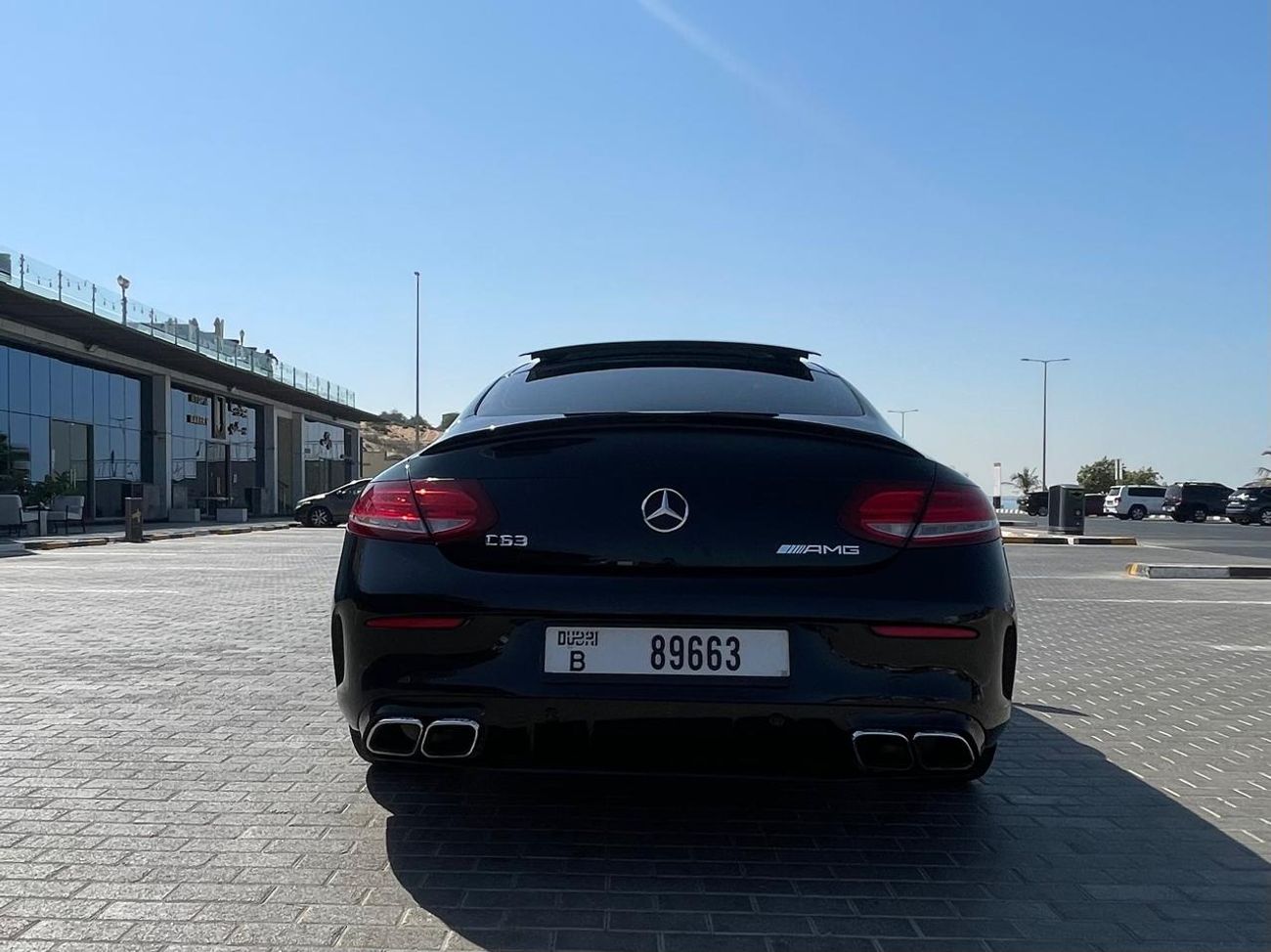 Mercedes-Benz C 300 Coupe AMG Line (C63 Bodykit)