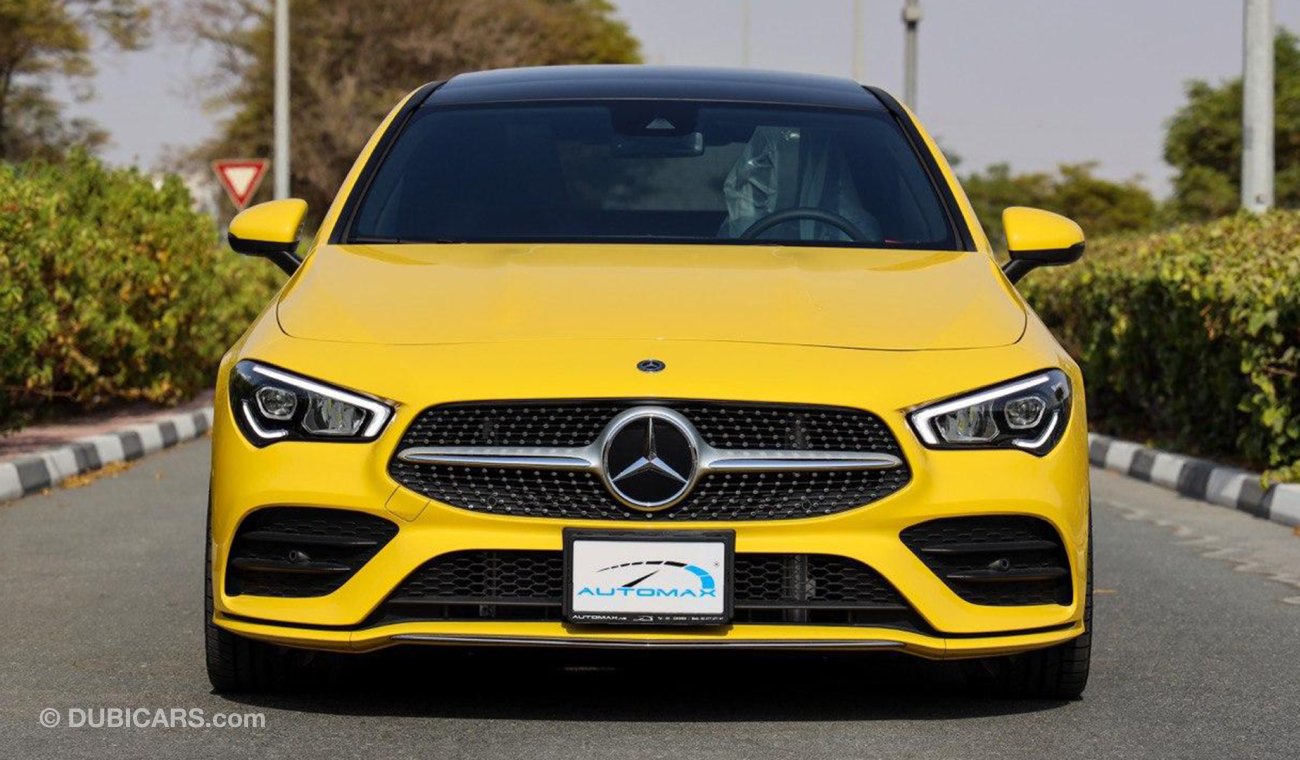 Mercedes-Benz CLA 200 AMG 2020, GCC, 0km w/ 2 Years Unlimited Mileage Warranty + 3 Years Free Servic @EMC