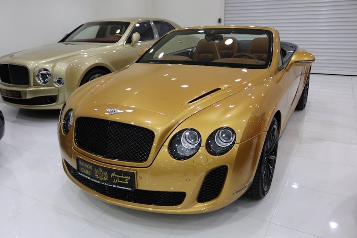 timings 4 super show Soft Supersports Convertible Black Bentley Continental Top