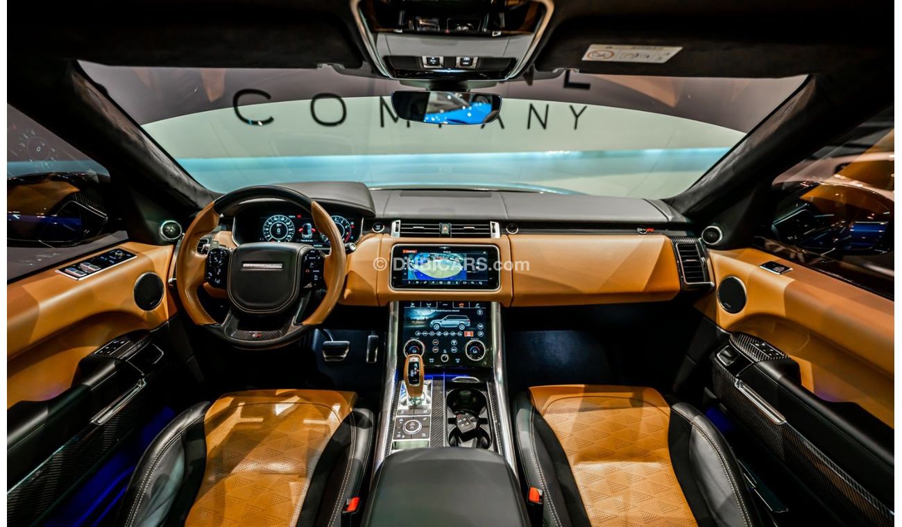 Land Rover Range Rover Sport 2019 Range Rover Sport SVR Carbon Edition, Land Rover Warranty + Service, Low KMs, GCC