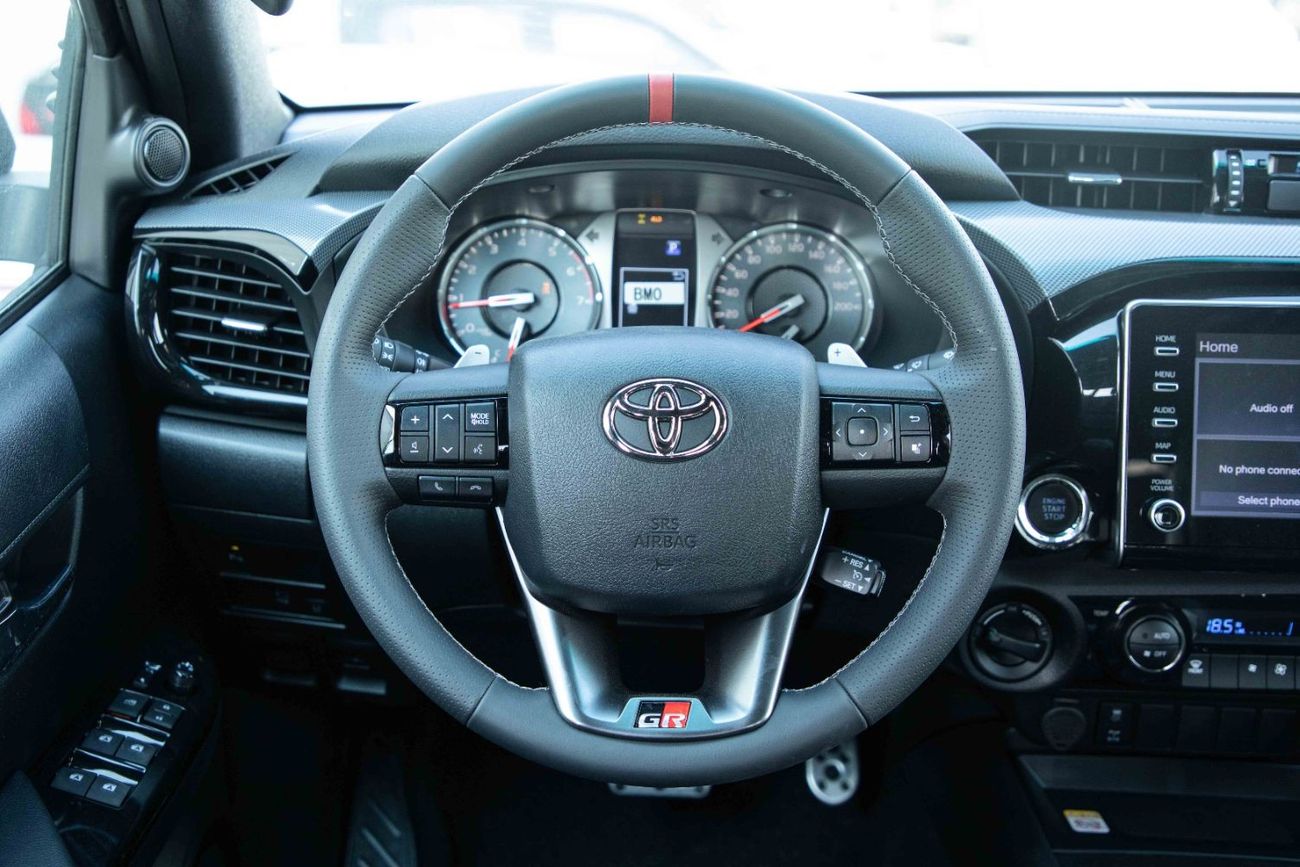 Toyota Hilux 2024 Toyota Hilux 4x4 DC 4.0 GR-S - Platinum White Pearl inside GRS | Export Only