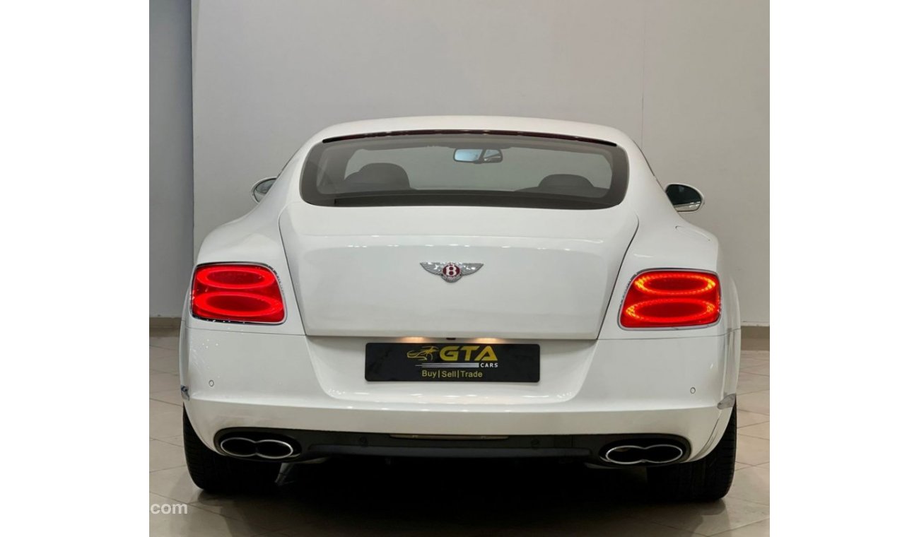 Bentley Continental GT 2013 Bentley Continental GT V8, Full Service History, GCC