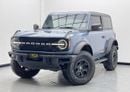 Ford Bronco Wildtrak 2.7L (4 Seater) 2023 Ford Bronco Wildtrak, Service History, 1  Year Warranty, Excellent Con