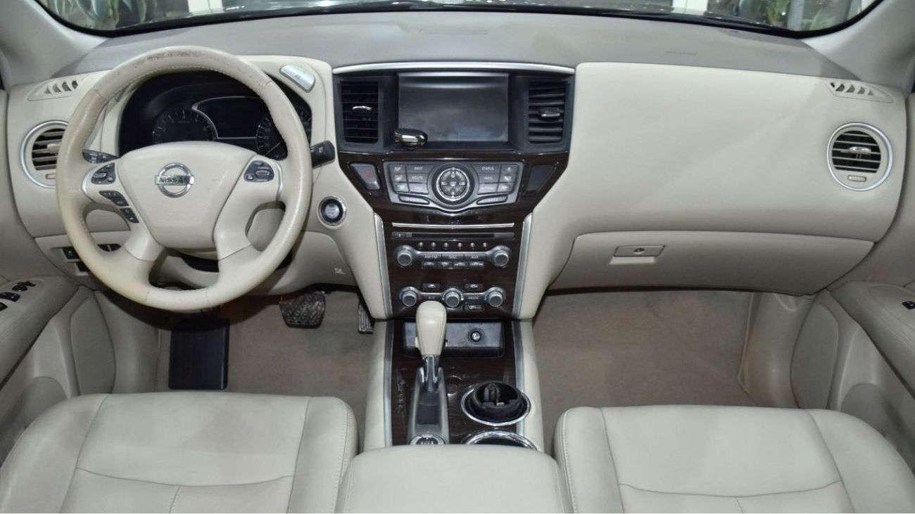 نيسان باثفايندر EXCELLENT DEAL for our Nissan Pathfinder SV 4WD ( 2013 Model ) in Blue Color GCC Specs
