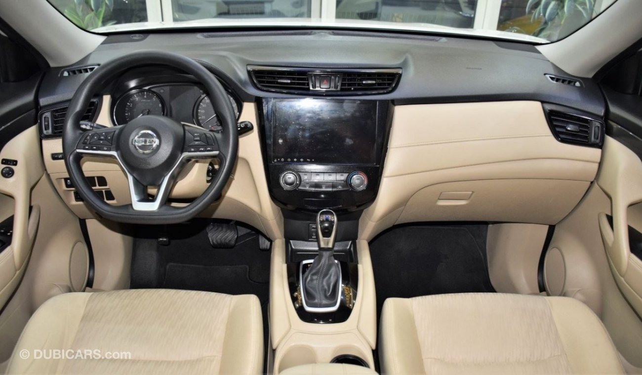 Nissan XTrail EXCELLENT DEAL for our Nissan XTrail 2.5 ( 2019 Model! ) in White Color! GCC Specs