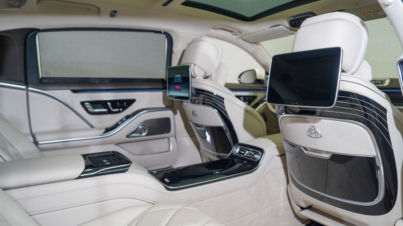 مرسيدس مايباخ S680 مايباخ S680 Maybach| AED 11,220 PM | Warranty January 2027 | GCC