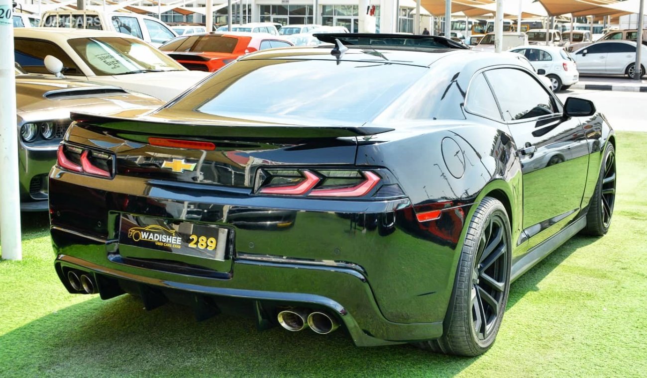 شيفروليه كامارو Camaro ZL1 Supercharged V8 6.2L 2015/GCC/FullOption/ Alcantara Lether Interior/ Very Good Condition