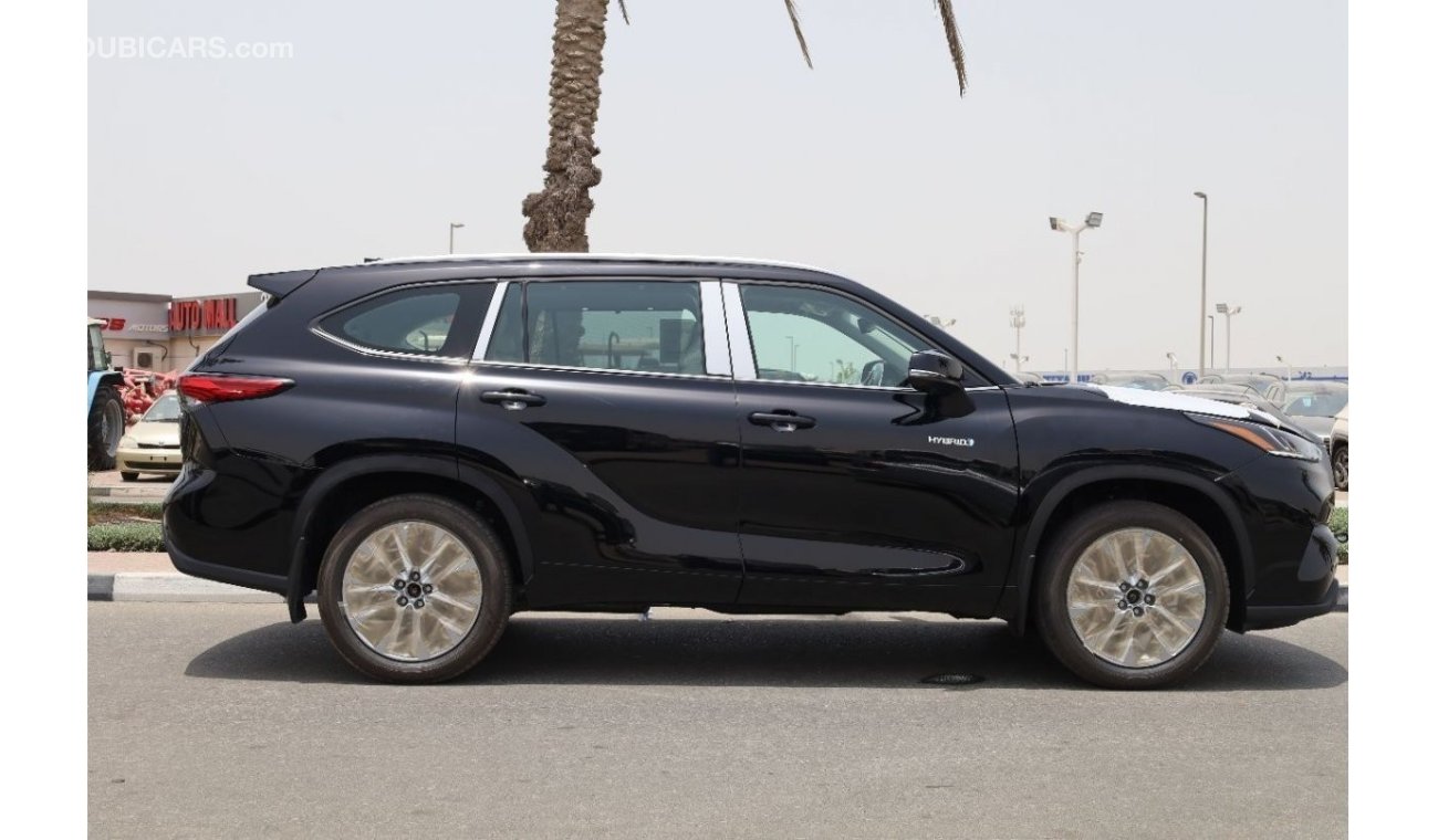 تويوتا هايلاندر TOYOTA_HIGHLANDER_LIMITED_HYBRID_2.5_FULL_OPTIONS_WHITE_GREY