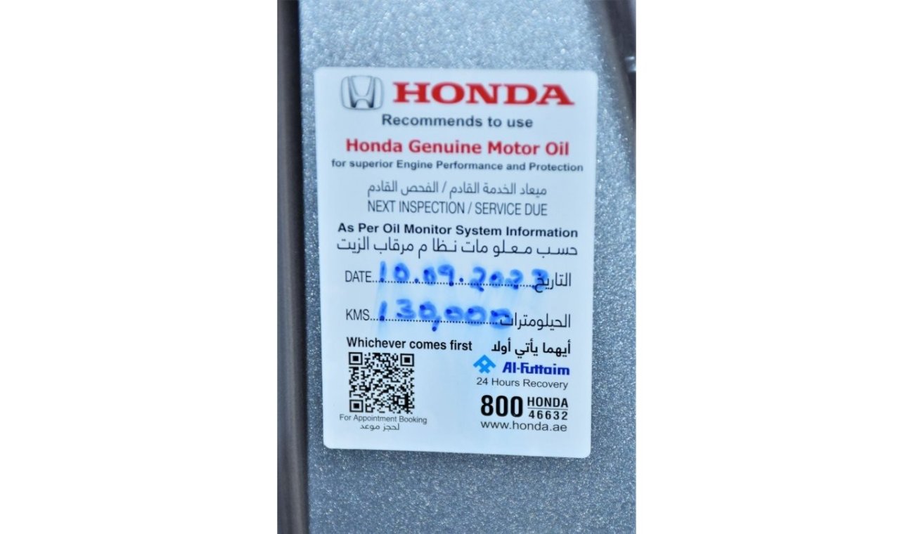 هوندا سيفيك EXCELLENT DEAL for our Honda Civic ( 2016 Model ) in Silver Color GCC Specs