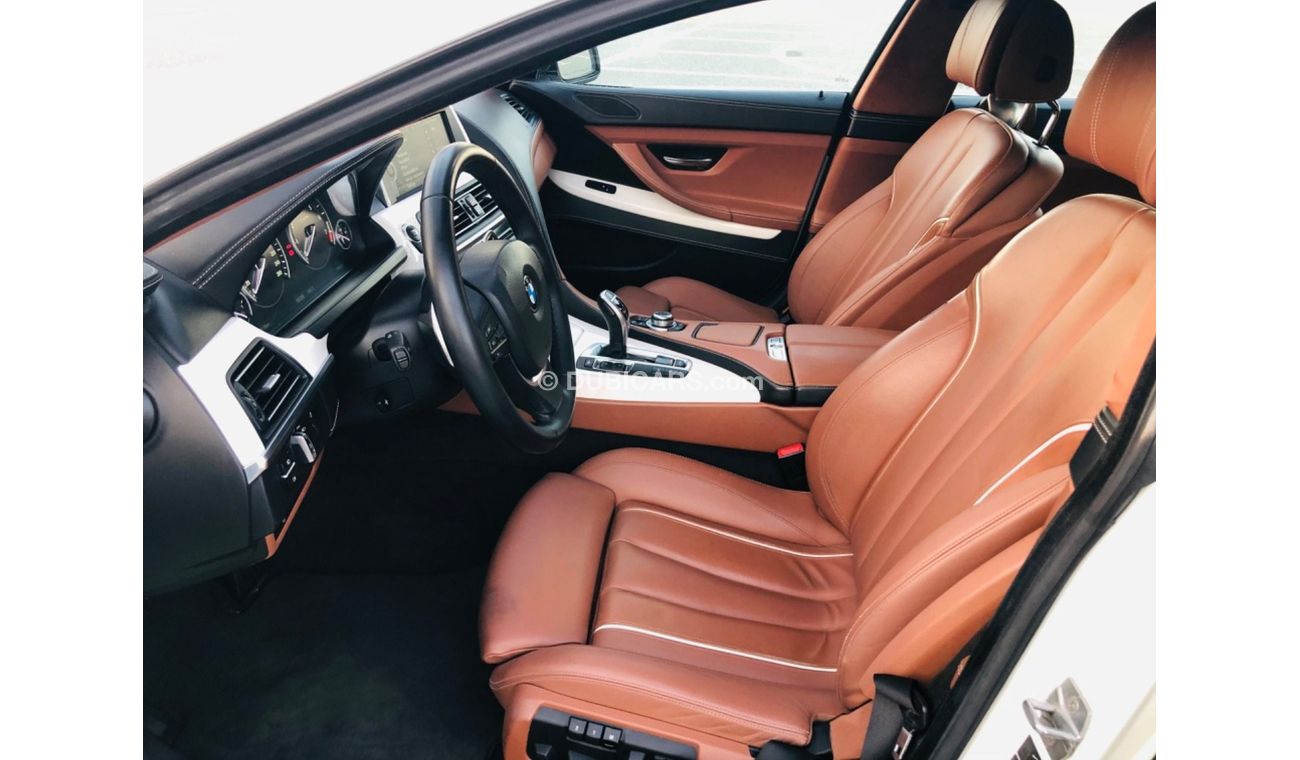 BMW 650i Luxury MODEL 2013 GCC CAR PREFECT CONDITION INSIDE AND OUTSIDE FULL OPTION PANORAMIC ROOF LEATHER SE