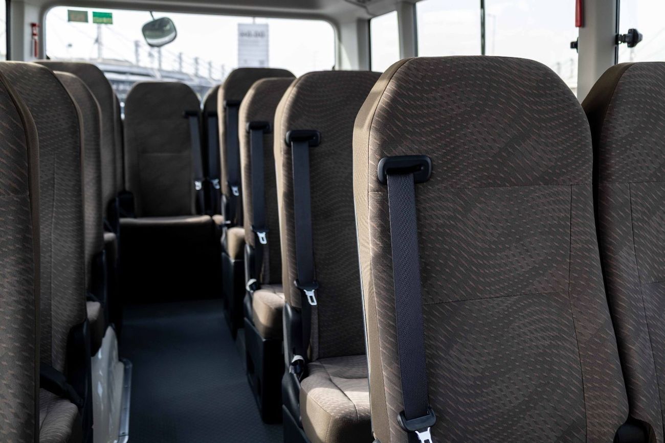 Toyota Coaster  23 Seater 4.2L - White Inside Grey | Export Only