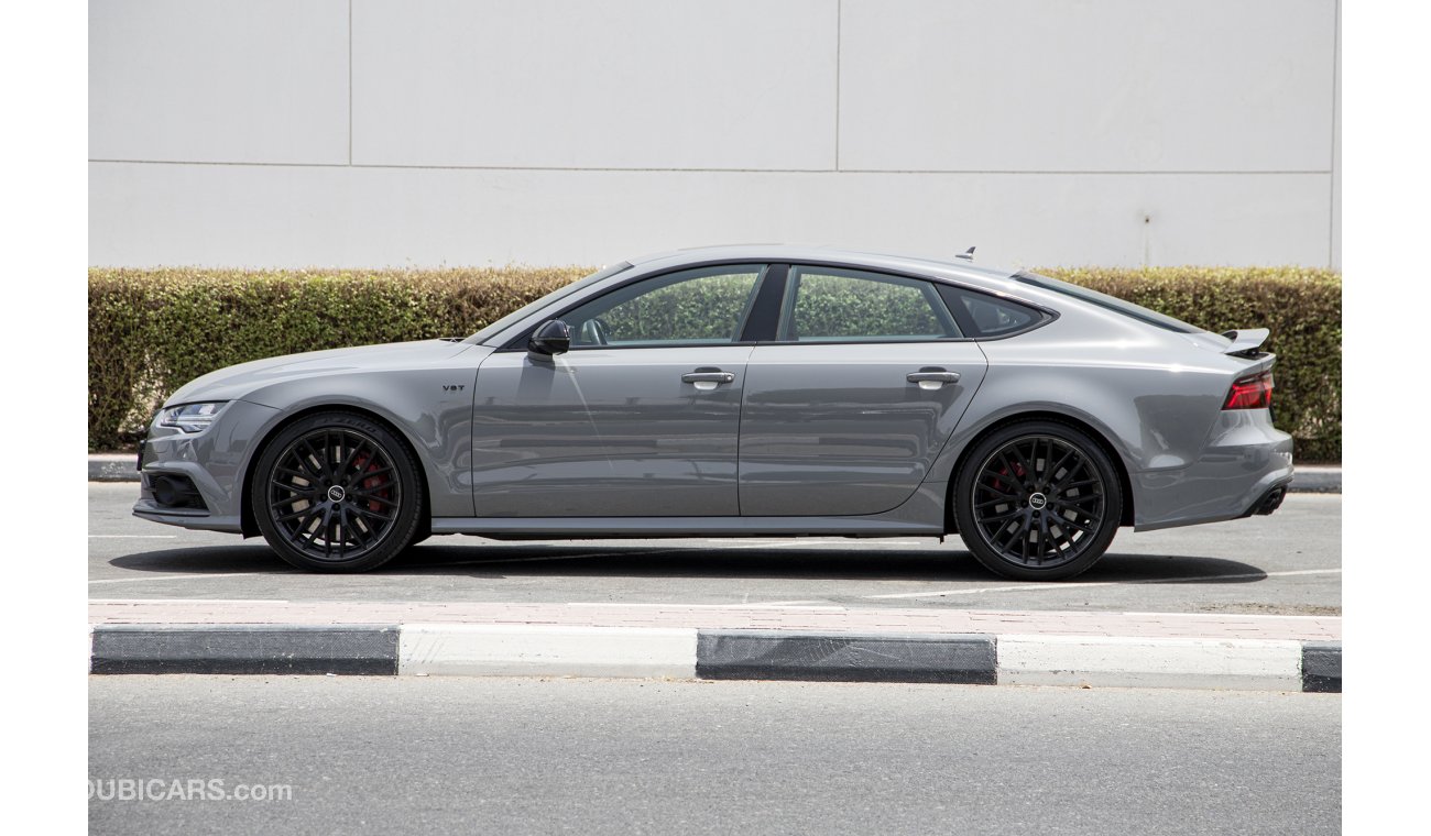 Audi S7 GCC - ASSIST AND FACILITY IN DOWN PAYMENT - 2920 AED/MONTHLY - DEALER WARRANTY OPEN KM TIL 2022
