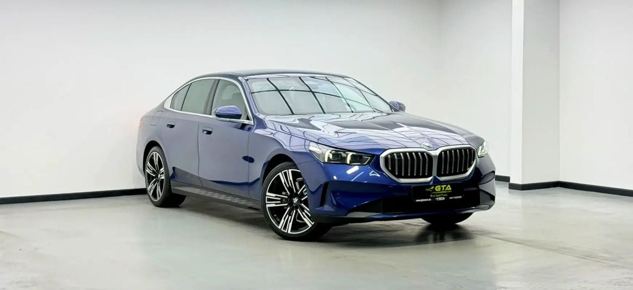 BMW 520i 520i, Warranty + Service Pack, Full Service History, Low Km, GCC