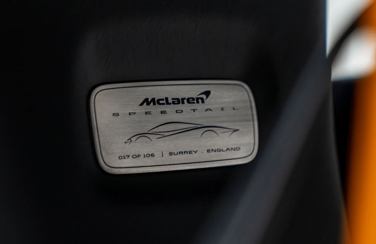 McLaren Speedtail 4.0L V-8 Twin-Turbocharged Engine + eMotor