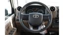 تويوتا لاند كروزر بيك آب 2024 Toyota LC79 4X4 Double Cab 4.5 V8 - بيج من الداخل بيج | للتصدير فقط