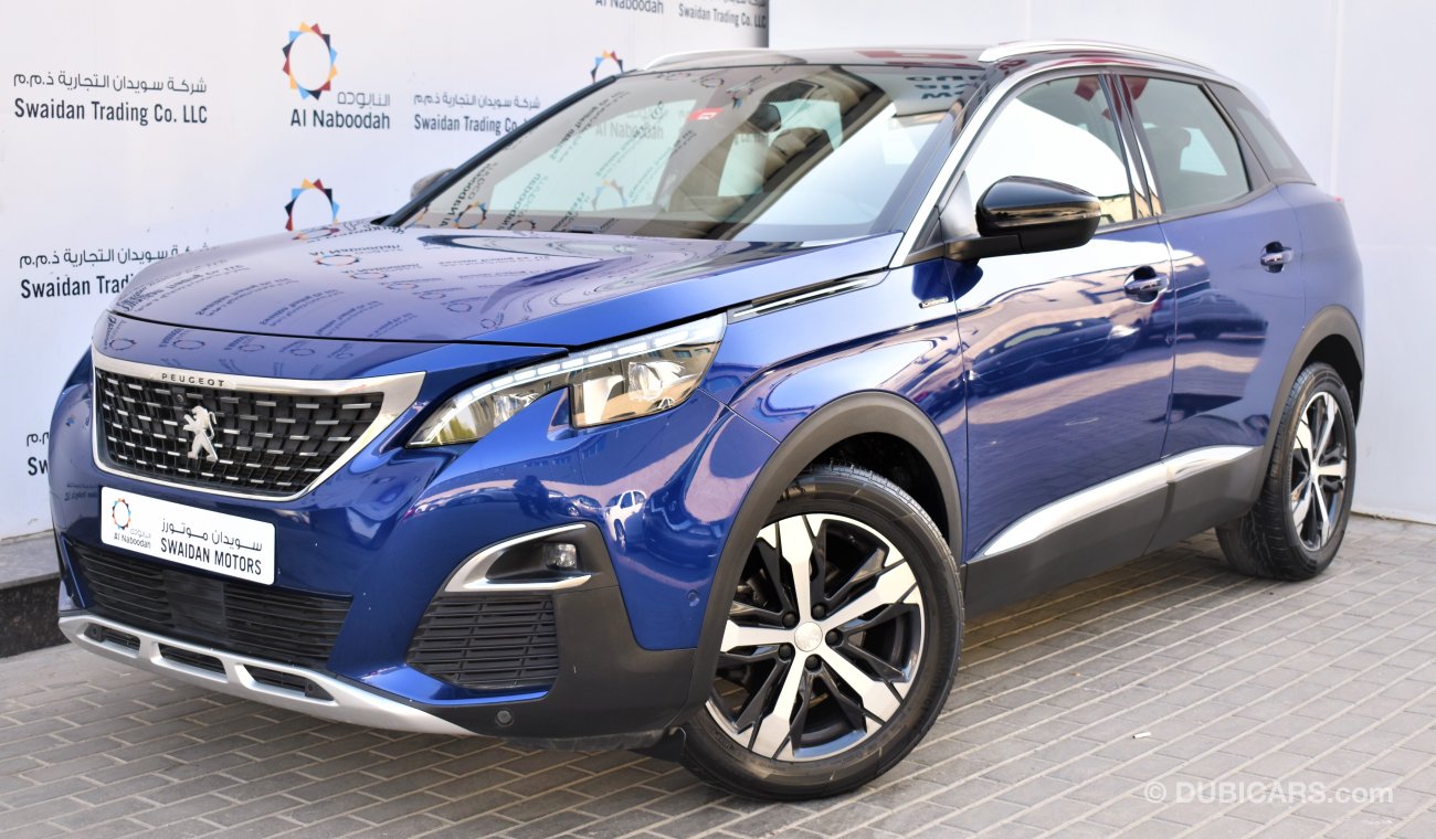 Peugeot 3008 1.6L GT LINE 2019 GCC SPECS WITH AGENCY WARRANTY UP TO 2024 OR 100000KM