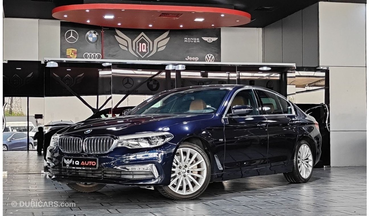 BMW 530i AED 1,300 P.M | 2017 BMW 5 SERIES 530i LUXURY LINE | SERVICE CONTRACT | GCC | UNDER WARRANTY