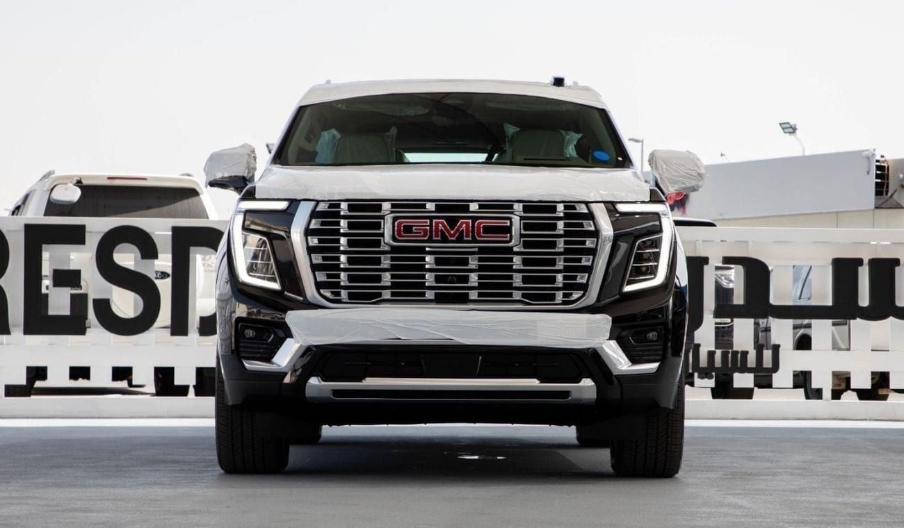 جي أم سي يوكون Denali 6.2L V8 4WD | 2025 | GCC Specs | For Export Only
