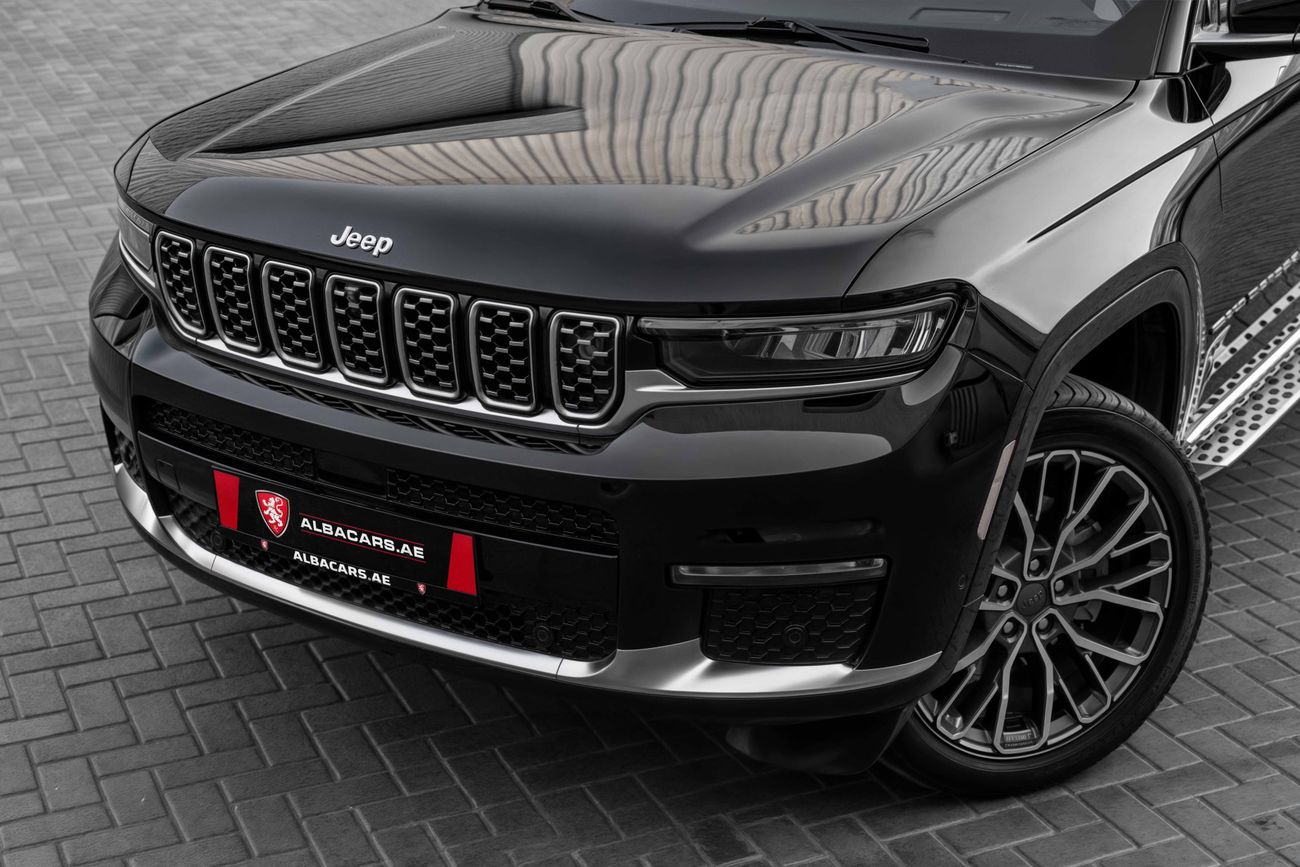 جيب جراند شيروكي Summit Grand Cherokee Summit | 4,407 P.M | 0% Downpayment | JEEP WARRANTY!