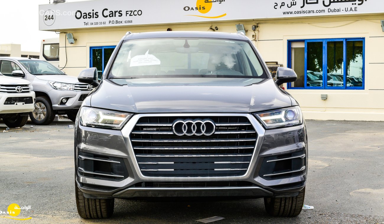 أودي Q7 TFSI Quattro 2.0L Turbo - V4 - Zero km - Leather Seats - offered price for export