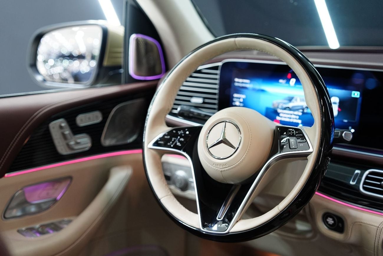 Mercedes Maybach GLS600 Maybach Two-Tone, Executive Rear Seat Package, Gargash Warranty + Service!!
