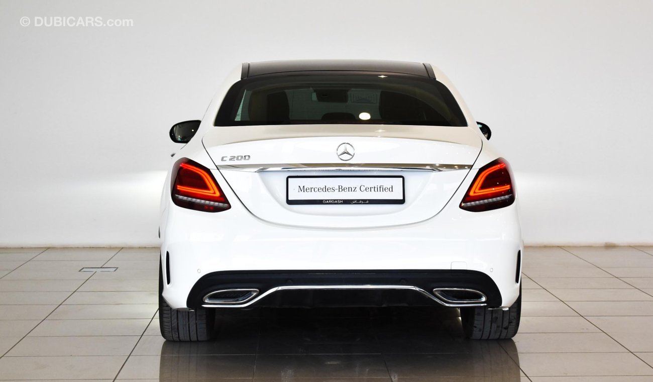 مرسيدس بنز C200 SALOON / Reference: VSB ***** Certified Pre-Owned