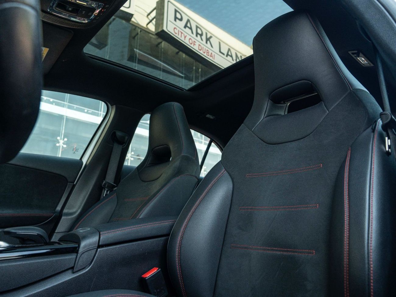 Mercedes-Benz A 200 AED 2,044 PM • A200 AMG PREMIUM • LOW KMS • OFFICIAL GARGASH MERCEDES-BENZ WARRANTY UNTIL 2026