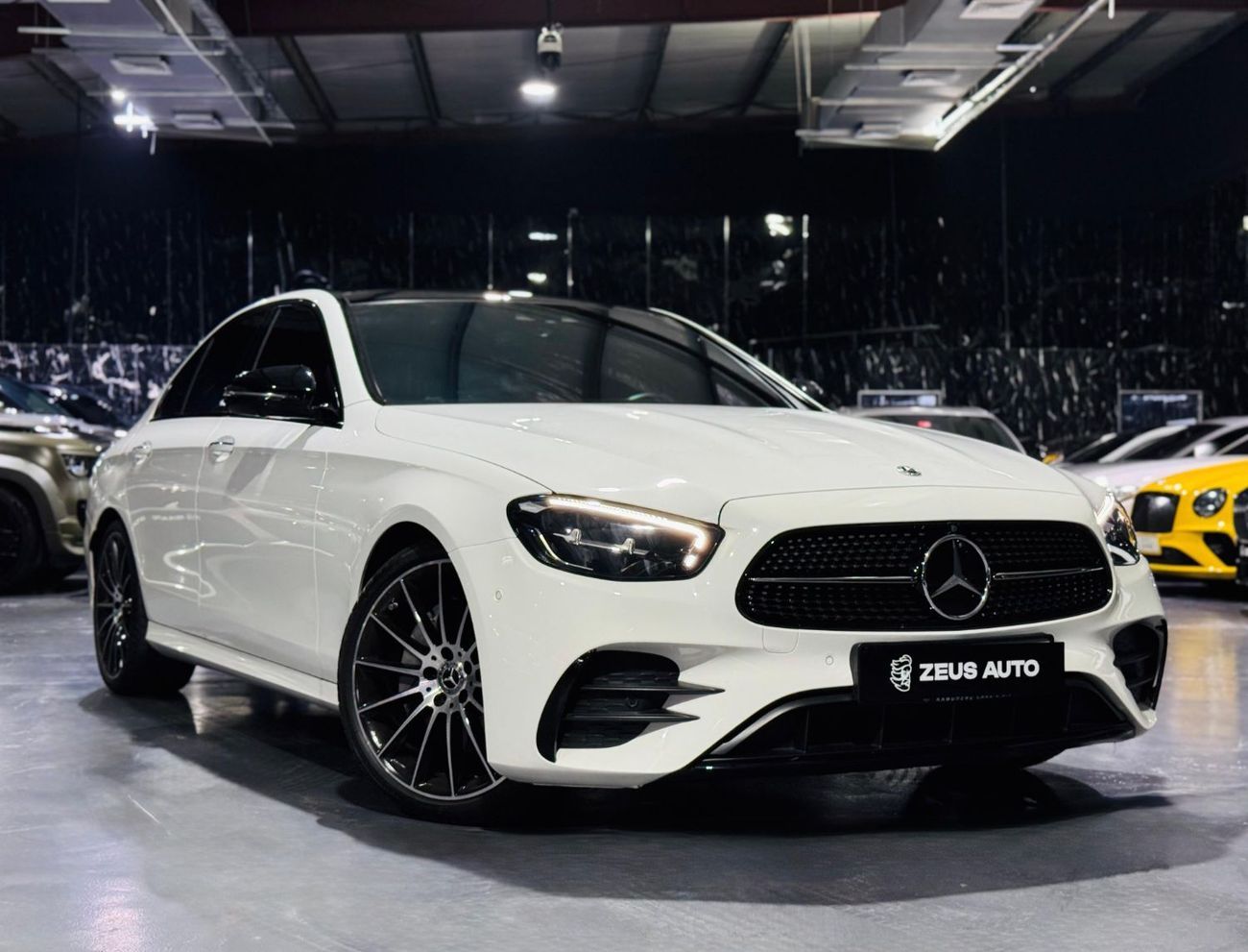 Mercedes-Benz E300 AMG 2.0L 023 Mercedes Benz E300, 2028 Mercedes Benz Warranty + Service Pack, GCC